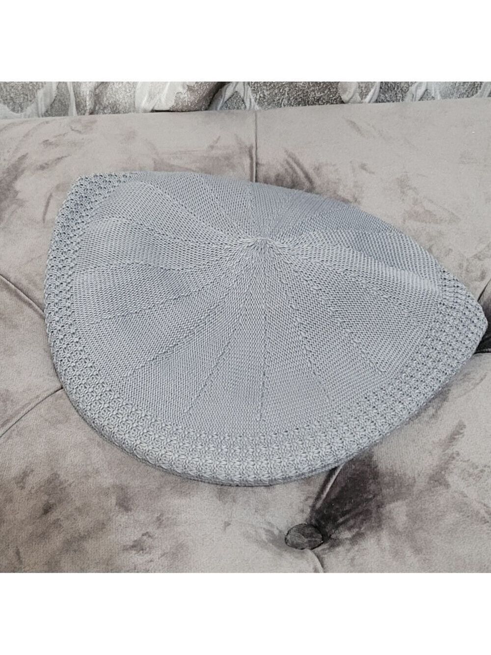 Gatsby Ivy Cap | Mesh Ivy Cap | Light Gray